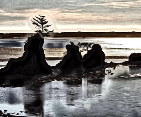 Siletz in paint