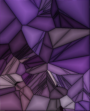 Stained Glass Hydrangea