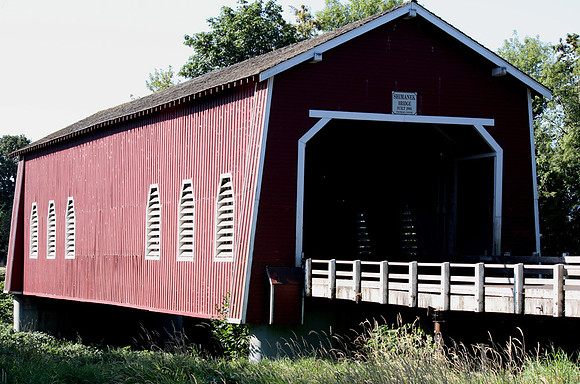 Shimanek Bridge with Shuttered Windows